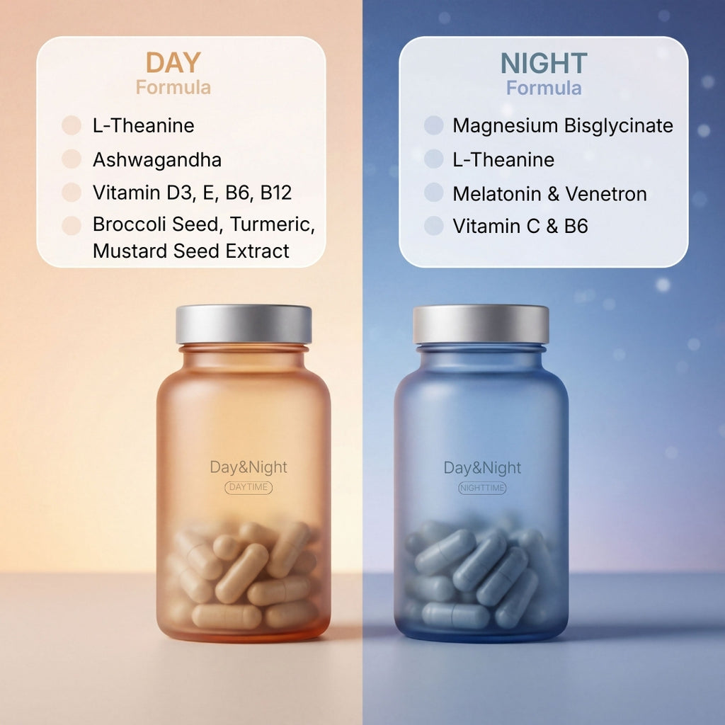 Calm Focus by Day. Real Shutoff at Night.